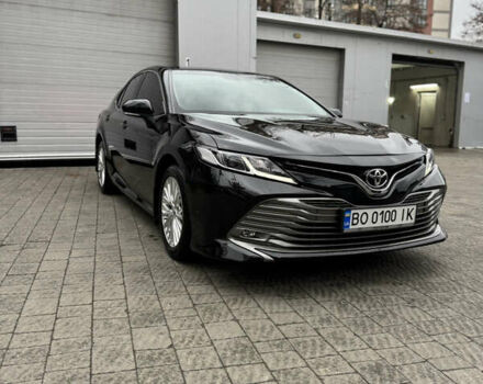 Черный Тойота Камри, объемом двигателя 2.5 л и пробегом 95 тыс. км за 19900 $, фото 1 на Automoto.ua