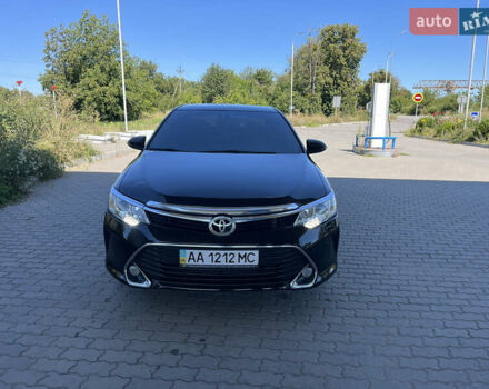 Черный Тойота Камри, объемом двигателя 2.49 л и пробегом 158 тыс. км за 17999 $, фото 1 на Automoto.ua