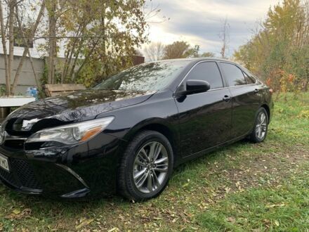 Черный Тойота Камри, объемом двигателя 2.5 л и пробегом 193 тыс. км за 13900 $, фото 1 на Automoto.ua
