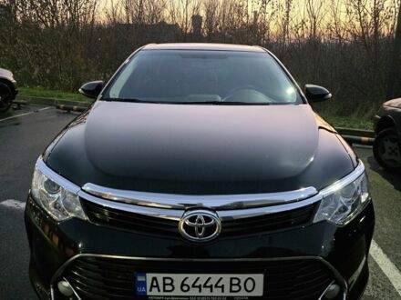 Черный Тойота Камри, объемом двигателя 2.5 л и пробегом 112 тыс. км за 24200 $, фото 1 на Automoto.ua