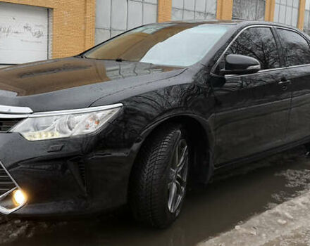 Черный Тойота Камри, объемом двигателя 2.5 л и пробегом 90 тыс. км за 20000 $, фото 1 на Automoto.ua
