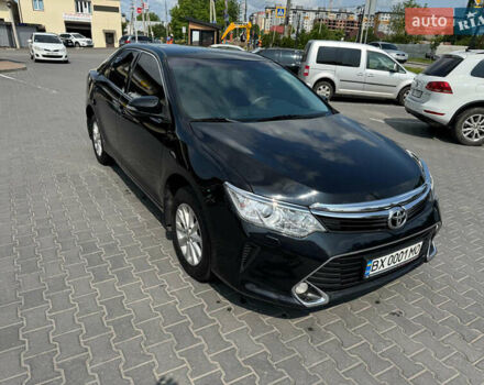 Черный Тойота Камри, объемом двигателя 2.49 л и пробегом 142 тыс. км за 17100 $, фото 1 на Automoto.ua