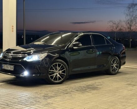 Черный Тойота Камри, объемом двигателя 2.5 л и пробегом 210 тыс. км за 18300 $, фото 1 на Automoto.ua