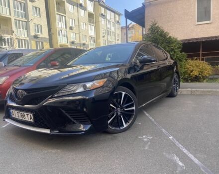 Черный Тойота Камри, объемом двигателя 2.5 л и пробегом 147 тыс. км за 23500 $, фото 1 на Automoto.ua