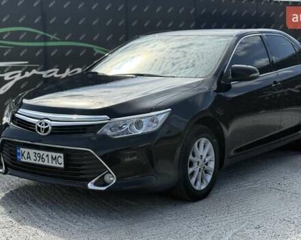 Черный Тойота Камри, объемом двигателя 2.49 л и пробегом 105 тыс. км за 17000 $, фото 1 на Automoto.ua