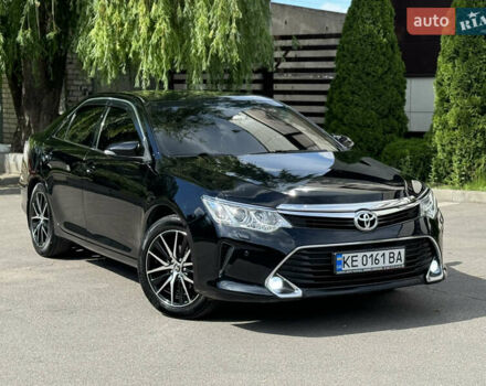 Черный Тойота Камри, объемом двигателя 2.49 л и пробегом 210 тыс. км за 18300 $, фото 1 на Automoto.ua
