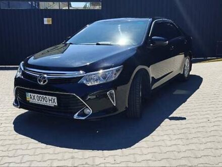 Черный Тойота Камри, объемом двигателя 2.49 л и пробегом 159 тыс. км за 19500 $, фото 1 на Automoto.ua