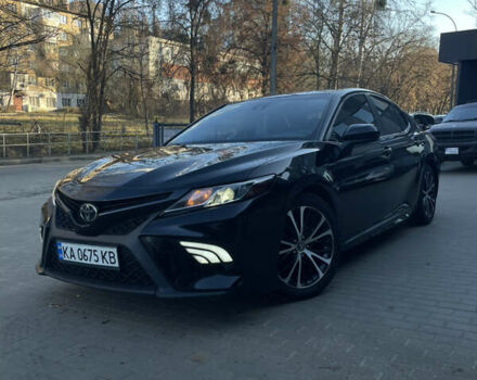 Черный Тойота Камри, объемом двигателя 2.49 л и пробегом 153 тыс. км за 17400 $, фото 1 на Automoto.ua
