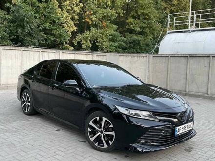 Черный Тойота Камри, объемом двигателя 2.49 л и пробегом 123 тыс. км за 20000 $, фото 1 на Automoto.ua