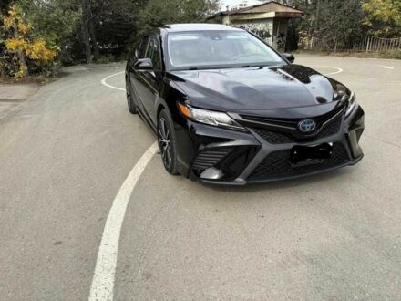 Черный Тойота Камри, объемом двигателя 2.5 л и пробегом 170 тыс. км за 17800 $, фото 1 на Automoto.ua