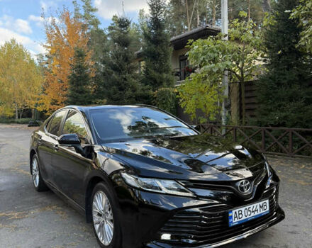 Черный Тойота Камри, объемом двигателя 2.49 л и пробегом 110 тыс. км за 21800 $, фото 1 на Automoto.ua