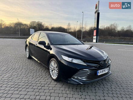 Черный Тойота Камри, объемом двигателя 2.49 л и пробегом 163 тыс. км за 23500 $, фото 1 на Automoto.ua