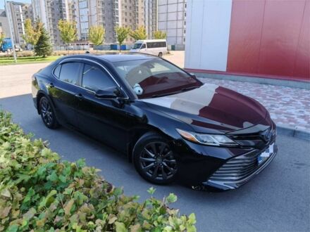 Черный Тойота Камри, объемом двигателя 2.5 л и пробегом 139 тыс. км за 22500 $, фото 1 на Automoto.ua