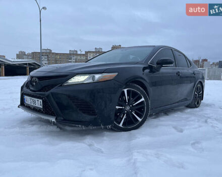 Черный Тойота Камри, объемом двигателя 2.49 л и пробегом 152 тыс. км за 23000 $, фото 1 на Automoto.ua