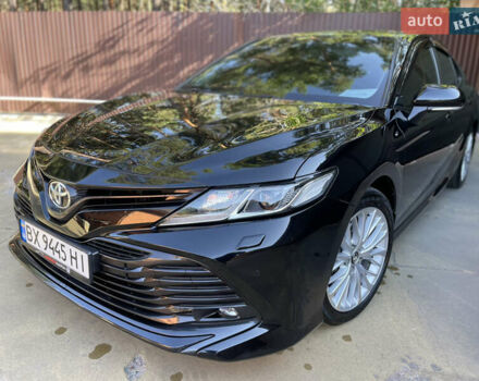 Черный Тойота Камри, объемом двигателя 2.49 л и пробегом 144 тыс. км за 23500 $, фото 1 на Automoto.ua