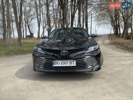 Тойота Камри 2019 в Борщеве на Automoto.ua Черный Тойота Камри, объемом двигателя 2.49 л и пробегом 55 тыс. км за 25000 $, фото 1 на Automoto.ua