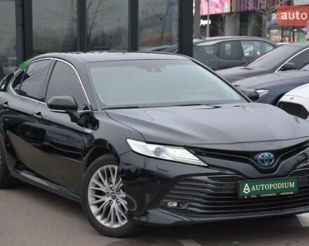 Черный Тойота Камри, объемом двигателя 2.49 л и пробегом 186 тыс. км за 25900 $, фото 1 на Automoto.ua