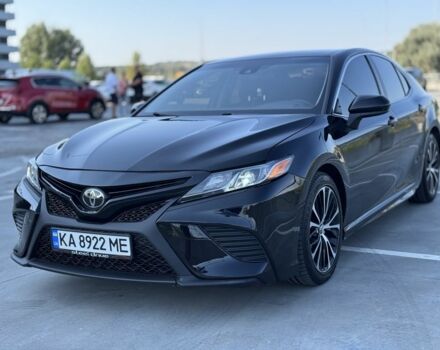 Черный Тойота Камри, объемом двигателя 2.5 л и пробегом 130 тыс. км за 18500 $, фото 1 на Automoto.ua