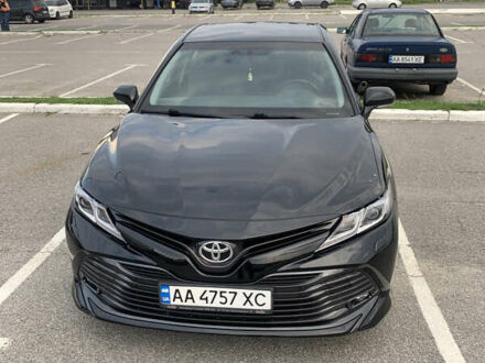 Черный Тойота Камри, объемом двигателя 2.49 л и пробегом 85 тыс. км за 22900 $, фото 1 на Automoto.ua