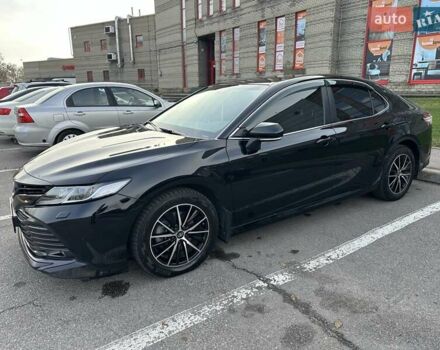 Черный Тойота Камри, объемом двигателя 2.49 л и пробегом 95 тыс. км за 24500 $, фото 1 на Automoto.ua