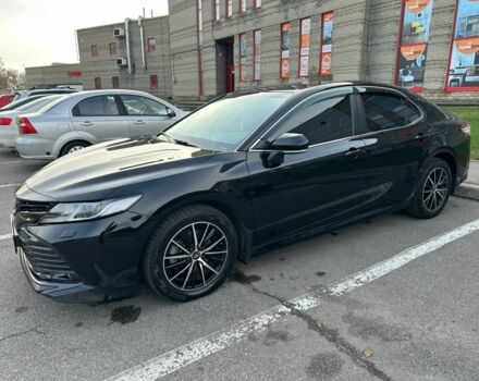 Черный Тойота Камри, объемом двигателя 2.5 л и пробегом 95 тыс. км за 24000 $, фото 1 на Automoto.ua