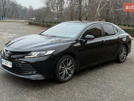 Черный Тойота Камри, объемом двигателя 2.49 л и пробегом 84 тыс. км за 25900 $, фото 1 на Automoto.ua