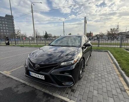 Черный Тойота Камри, объемом двигателя 2.49 л и пробегом 97 тыс. км за 26000 $, фото 1 на Automoto.ua