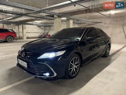 Черный Тойота Камри, объемом двигателя 2.49 л и пробегом 97 тыс. км за 36300 $, фото 1 на Automoto.ua