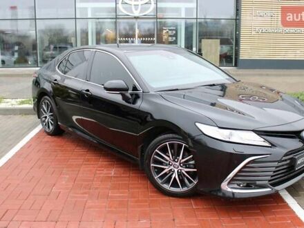 Черный Тойота Камри, объемом двигателя 2.49 л и пробегом 71 тыс. км за 33400 $, фото 1 на Automoto.ua