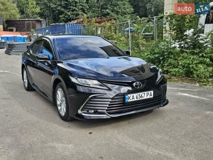 Черный Тойота Камри, объемом двигателя 2.49 л и пробегом 50 тыс. км за 21900 $, фото 1 на Automoto.ua