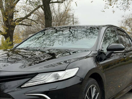 Черный Тойота Камри, объемом двигателя 2.49 л и пробегом 83 тыс. км за 36500 $, фото 1 на Automoto.ua