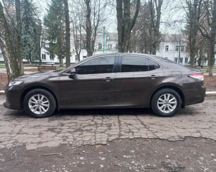 Коричневый Тойота Камри, объемом двигателя 2.5 л и пробегом 113 тыс. км за 21000 $, фото 1 на Automoto.ua