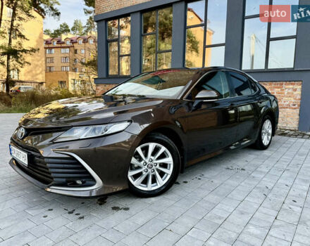 Коричневый Тойота Камри, объемом двигателя 2.5 л и пробегом 208 тыс. км за 19900 $, фото 1 на Automoto.ua