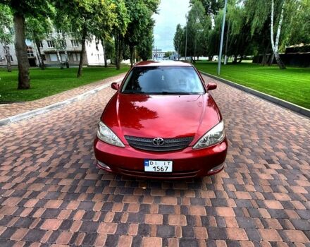 Красный Тойота Камри, объемом двигателя 2.4 л и пробегом 220 тыс. км за 4500 $, фото 6 на Automoto.ua