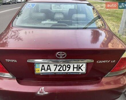 Красный Тойота Камри, объемом двигателя 2.4 л и пробегом 301 тыс. км за 5300 $, фото 20 на Automoto.ua