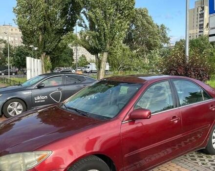 Красный Тойота Камри, объемом двигателя 2.4 л и пробегом 301 тыс. км за 5300 $, фото 5 на Automoto.ua