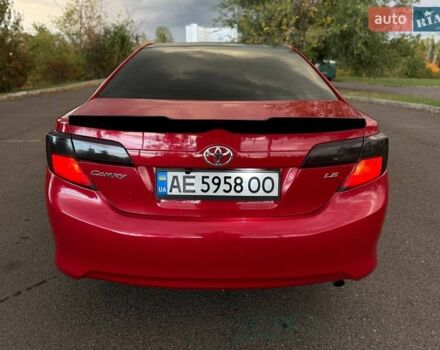 Тойота Камри 2013 в Кривом Роге на Automoto.ua Красный Тойота Камри, объемом двигателя 2.5 л и пробегом 177 тыс. км за 10700 $, фото 23 на Automoto.ua