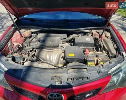 Красный Тойота Камри, объемом двигателя 2.5 л и пробегом 180 тыс. км за 12000 $, фото 1 на Automoto.ua