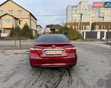 Красный Тойота Камри, объемом двигателя 2.49 л и пробегом 132 тыс. км за 15200 $, фото 8 на Automoto.ua