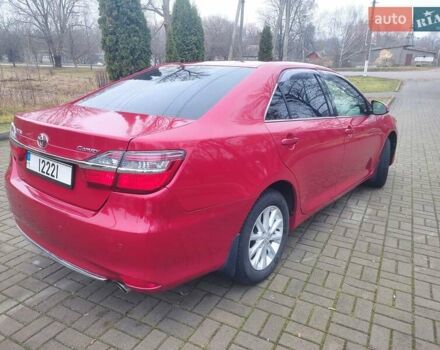 Красный Тойота Камри, объемом двигателя 2.49 л и пробегом 181 тыс. км за 14700 $, фото 2 на Automoto.ua