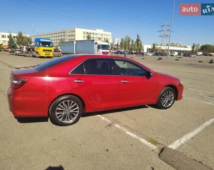 Красный Тойота Камри, объемом двигателя 2.49 л и пробегом 148 тыс. км за 17300 $, фото 5 на Automoto.ua