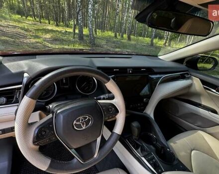 Красный Тойота Камри, объемом двигателя 2.49 л и пробегом 76 тыс. км за 18500 $, фото 22 на Automoto.ua