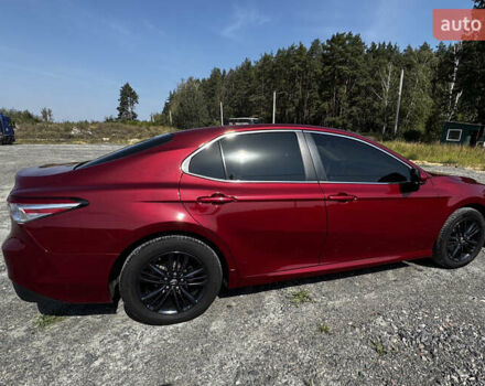 Красный Тойота Камри, объемом двигателя 2.49 л и пробегом 76 тыс. км за 18500 $, фото 2 на Automoto.ua