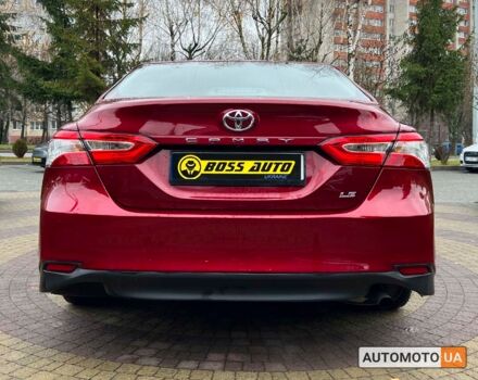 Красный Тойота Камри, объемом двигателя 2.5 л и пробегом 123 тыс. км за 17600 $, фото 5 на Automoto.ua