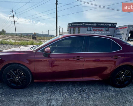 Красный Тойота Камри, объемом двигателя 2.49 л и пробегом 76 тыс. км за 18500 $, фото 8 на Automoto.ua