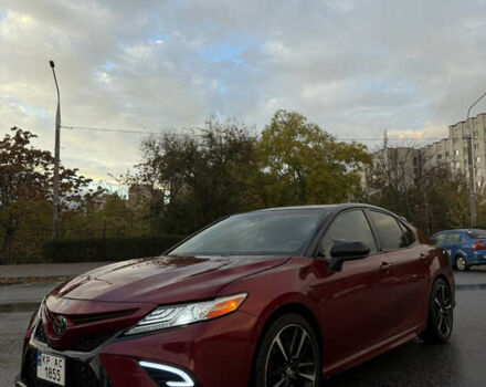 Красный Тойота Камри, объемом двигателя 2.49 л и пробегом 119 тыс. км за 23500 $, фото 6 на Automoto.ua