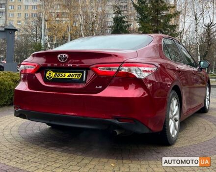 Красный Тойота Камри, объемом двигателя 2.5 л и пробегом 123 тыс. км за 17600 $, фото 6 на Automoto.ua