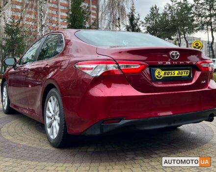 Красный Тойота Камри, объемом двигателя 2.5 л и пробегом 123 тыс. км за 17600 $, фото 4 на Automoto.ua