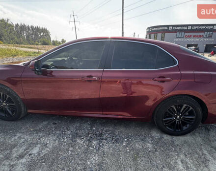 Красный Тойота Камри, объемом двигателя 2.49 л и пробегом 76 тыс. км за 18500 $, фото 6 на Automoto.ua