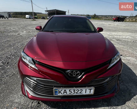 Красный Тойота Камри, объемом двигателя 2.49 л и пробегом 76 тыс. км за 18500 $, фото 4 на Automoto.ua